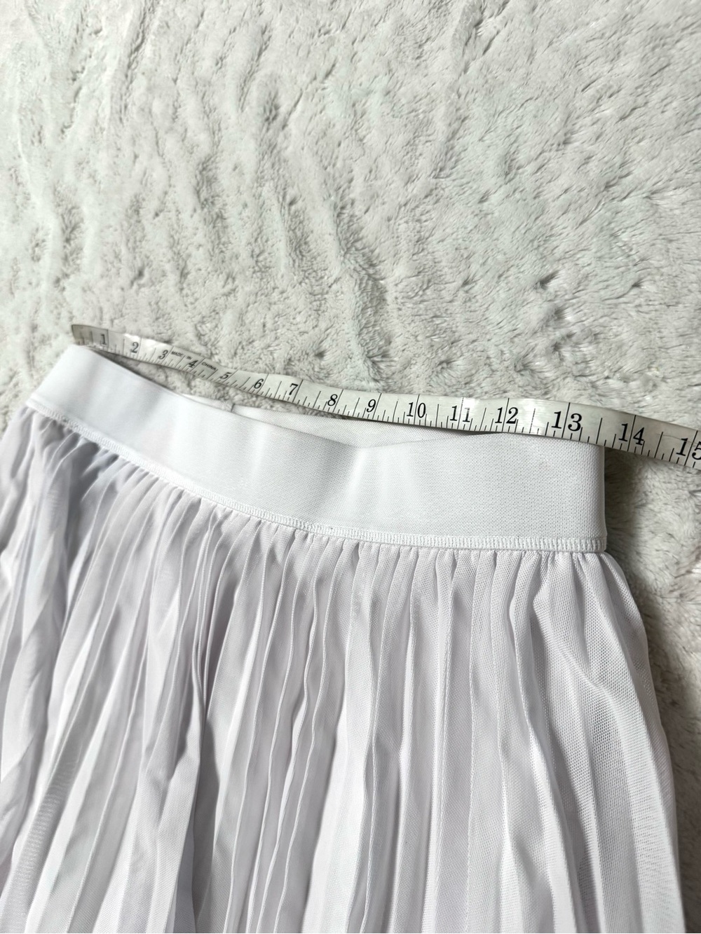 Terez TLC Mesh Layover Tennis Skirt in white - Picture 8 of 10